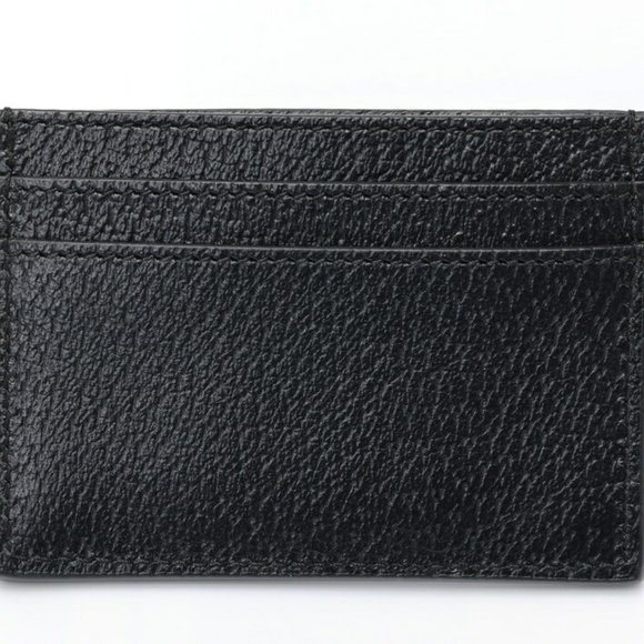 Balenciaga x Gucci Hacker Project Card Holder Case 680386 Canvas/Leather Black - Picture 2 of 5